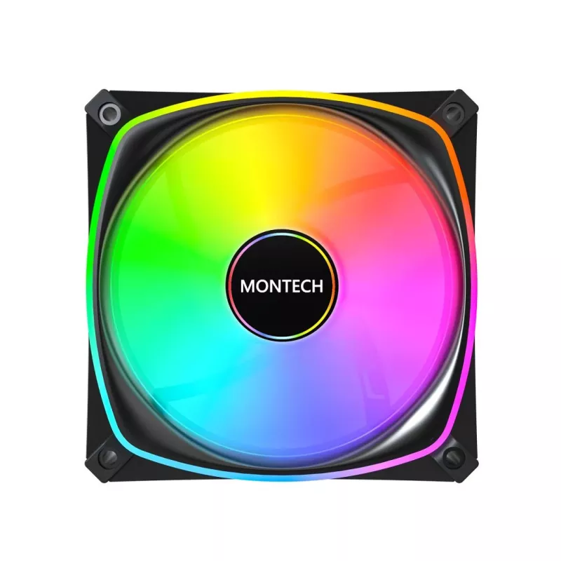 MONTECH AX120 PRO BLACK 120mm ARGB korpuso ventiliatorius