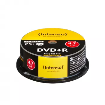 DVD+R Intenso 4.7GB Printable 16x 25 vnt.