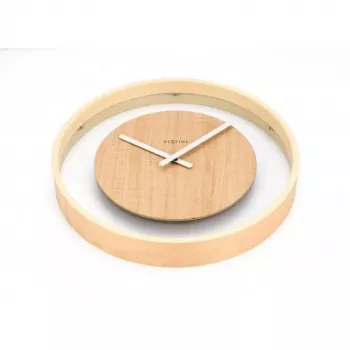 NeXtime klok 3046 Wood Loop, Ø30 cm, sieninis, medinis