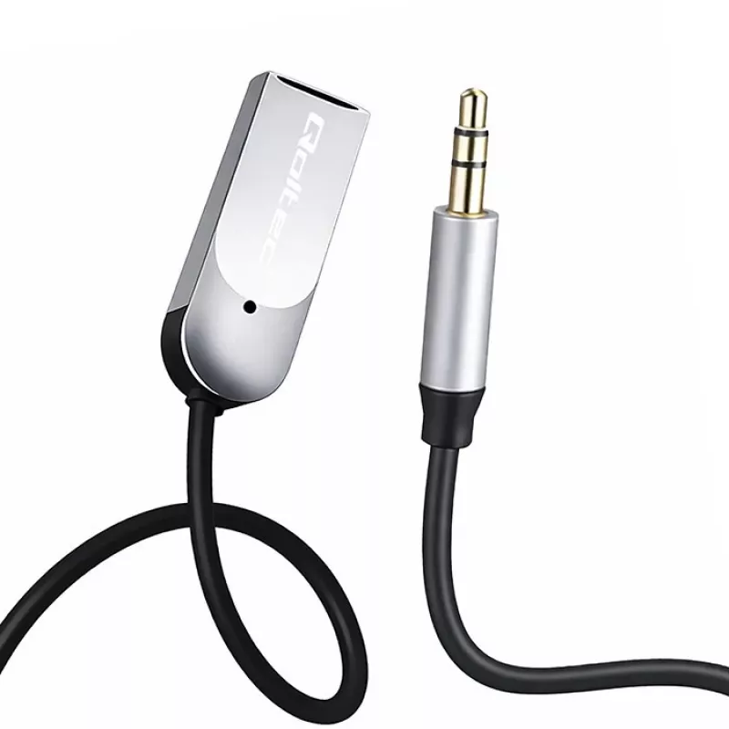 Belaidis garso imtuvas QOLTEC HiFi BT6.0 2xRC – Bluetooth garso adapteris kolonėlėms ir automobilio radijui