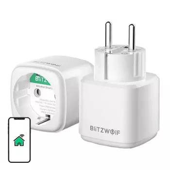 BlitzWolf BW-SHP15 ZigBee 3680W įmontuojamas protingas kištukinis lizdas