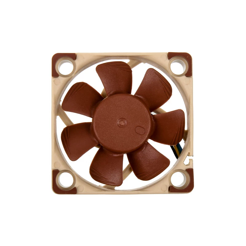 Ventiliatorius Noctua NF-A4x10 PWM 40x10 mm, 12 V, PWM, 1000–5000 RPM, 8,9 m³/h, SSO2 guolis, raudonas/ smėlio spalvos