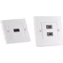 shiverpeaks BASIC-S HDMI sieninis lizdas, 1x HDMI, gryna balta