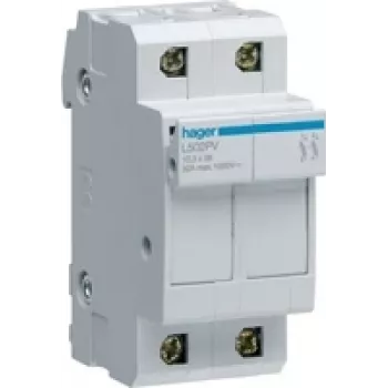 HAGER L502PV Saugiklių elementas 2P 1000V DC L38 2M