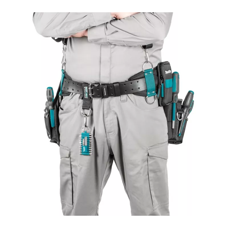 Makita E-15235 sunkiosios serijos įrankių diržų komplektas su dėklais