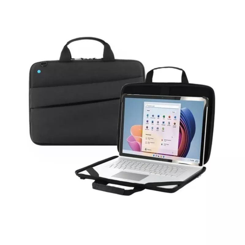 Mobilis THE ONE – Dėklas nešiojamam kompiuteriui – clamshell, 20% perdirbta medžiaga – Patvarus – 12,5–35,6 cm (14 inch) – Juodas (003067)