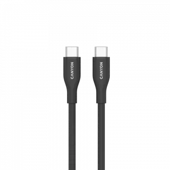 CANYON CC60SC10 USB-C į USB-C laidas 60W 1m Silikonas Juodas
