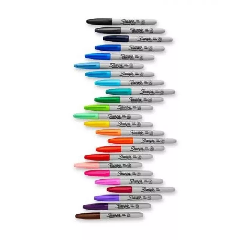 Sharpie Fine marker 18 vnt. Smulkus antgalis Įvairiaspalvis
