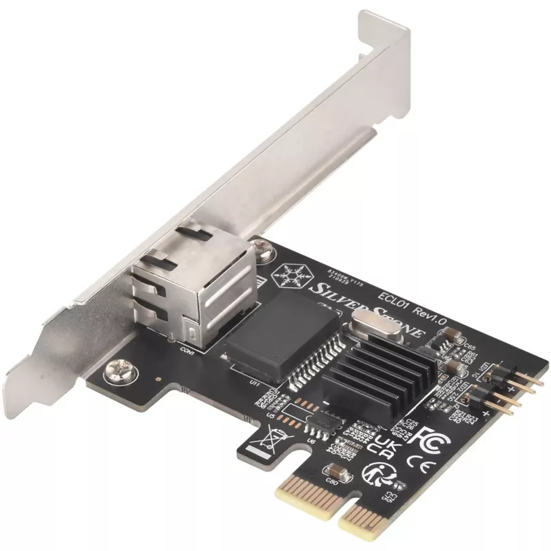 Silverstone ECL01, 2,5G tinklo plokštė, PCIe