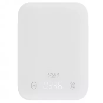 Virtuvinės svarstyklės Adler AD 3181w | LED ekranas | Balta