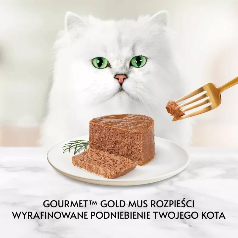 Šlapias kačių ėdalas Purina GOURMET Gold Adult Tuna 85 g skardinė
