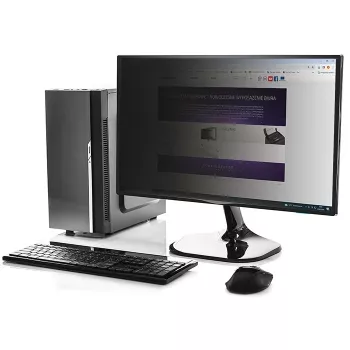 Qoltec Filtri Privacy SHOW 27 16:9 (23.54 colio, 16:9) – privatumo filtras monitoriui