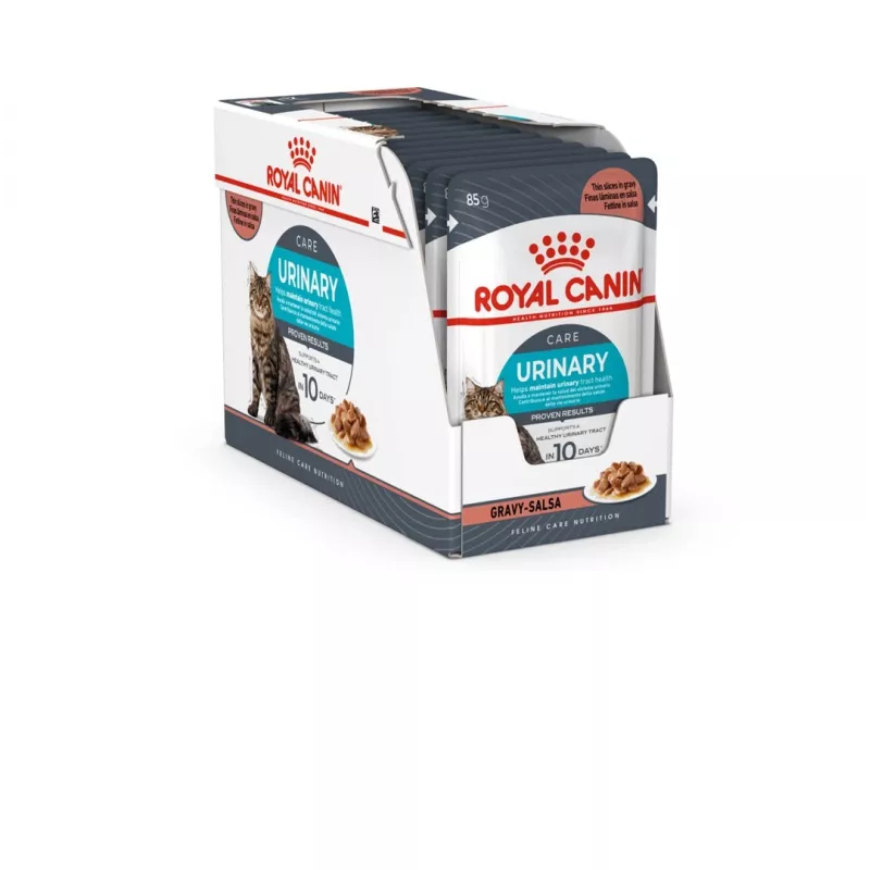 Šlapias kačių ėdalas Royal Canin Urinary Care suaugusiems paukštiena 85 g paketėlis (12 vnt.)