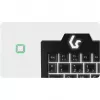 Klaviatūra KeySonic KSK-3210ELU (DE) laidinė USB QWERTZ vokiška juoda