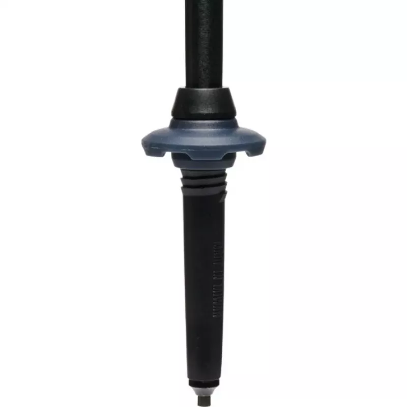 Trekking lazdos Trail, Fitness Device juoda/alyvuogių žalia, 1 pora, 100-140 cm