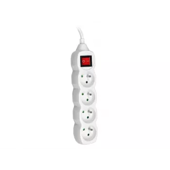 TRACER PowerWatch 3 m (4 lizdai) baltas su jungikliu