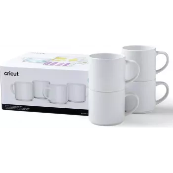 Cricut 2009392 puodelis 300 ml Baltas 4 vnt.