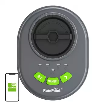 Laistymo valdiklis RainPoint HIC406B – 4 zonų Bluetooth valdymas per programėlę
