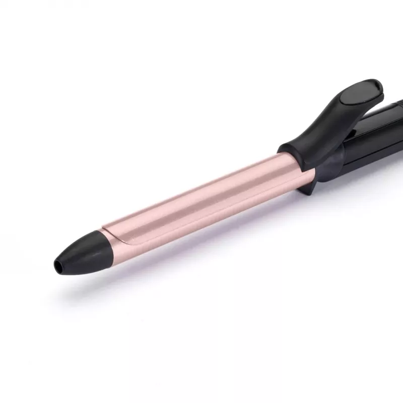 Garbanojimo žnyplės BaByliss 19 mm Curling Tong juodos su rožiniu auksu