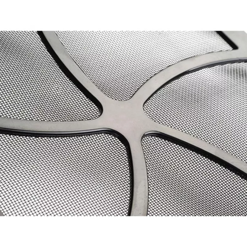 SilverStone FF141B 140 mm dulkių filtras su ventiliatoriaus grotelėmis, juodas