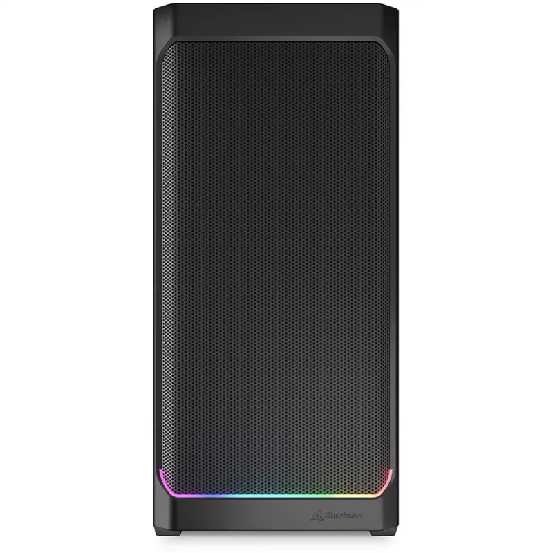 Sharkoon AK4 RGB STRIP Midi Tower korpusas juodas