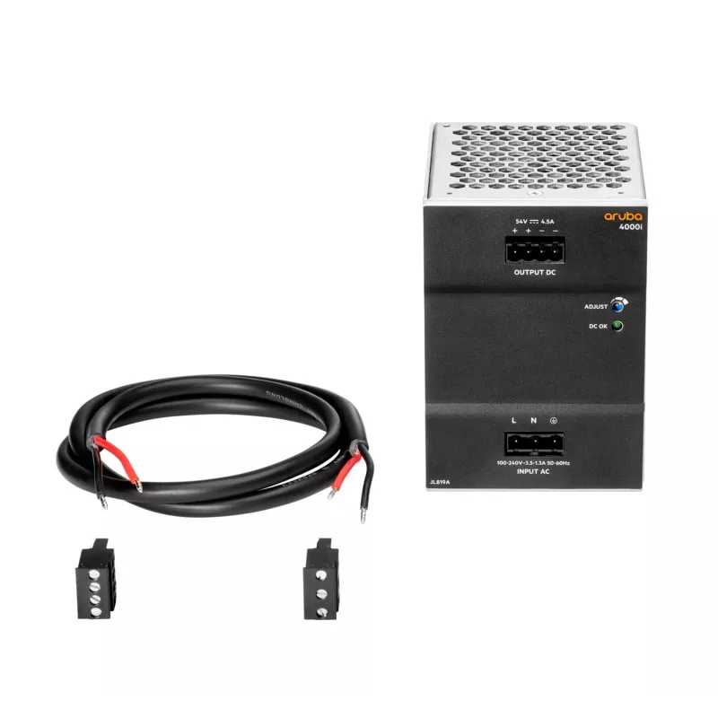 Hewlett Packard Enterprise HPE Aruba maitinimo blokas - AC 100-240 V - 240 W - skirtas HPE Aruba 4100i (JL819A)