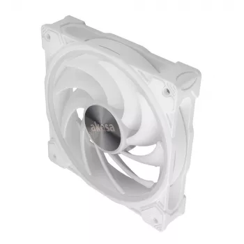 Radiatorinis/šilumos šalintuvo ventiliatorius Akasa SOHO AR 12 cm permatomas baltas 500-2000 RPM HDB