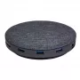 Devia UFO 10 viename USB-C hub'as su belaidžiu įkrovimu, pilkos spalvos