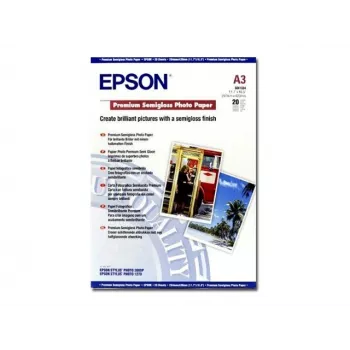 Epson Premium Semigloss Photo Popierius, DIN A3, 251 g/m², 20 lapų