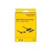 DeLOCK USB į SATA keitiklis 6 Gb/s USB Type-C Type-A 0,3m
