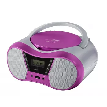 Radijo grotuvas CD LILA2 USB/BT rožinis