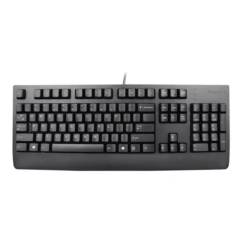 Lenovo 4X30M86918 klaviatūra Office USB QWERTY US English Juoda