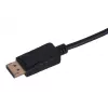 SAVIO vaizdo kabelio adapteris DisplayPort į HDMI Type A CL-56, 1,5 m, juodas