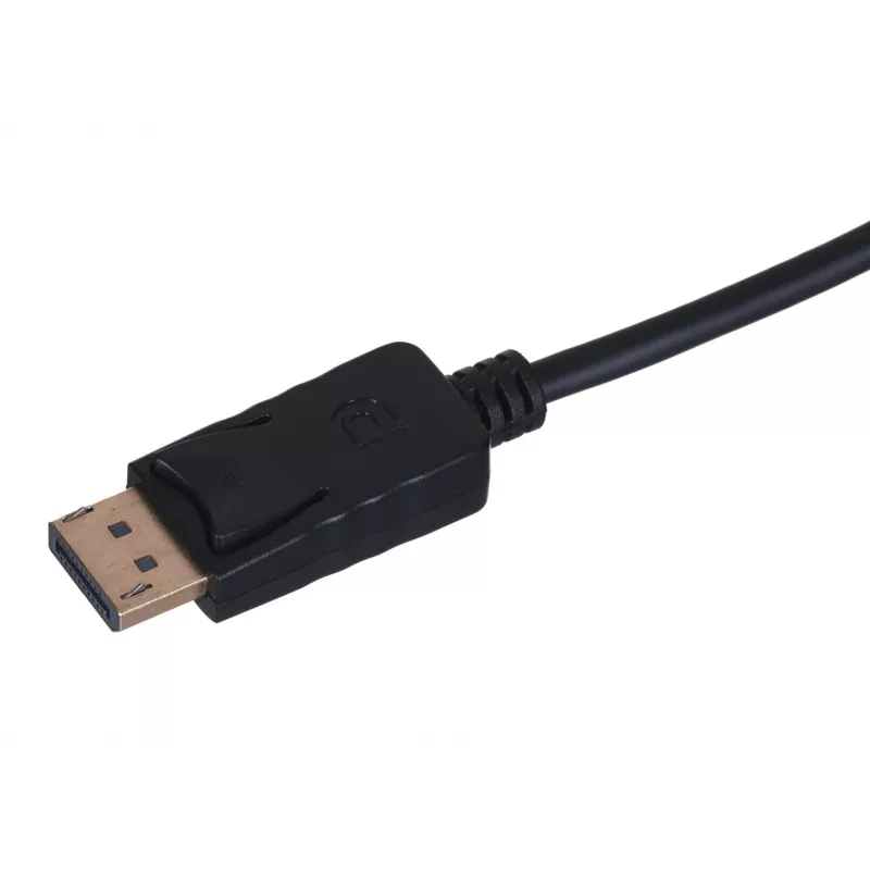 SAVIO vaizdo kabelio adapteris DisplayPort į HDMI Type A CL-56, 1,5 m, juodas