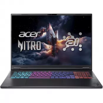 Nešiojamas kompiuteris Acer Nitro 18 AI AN18-61-R698, AMD Ryzen AI 7 PRO 350 3.5 GHz, 18 colių WQXGA 2560×1600, 16 GB DDR5, 1 TB SSD, NVIDIA GeForce RTX 5060, Windows 11 Home, Juodas
