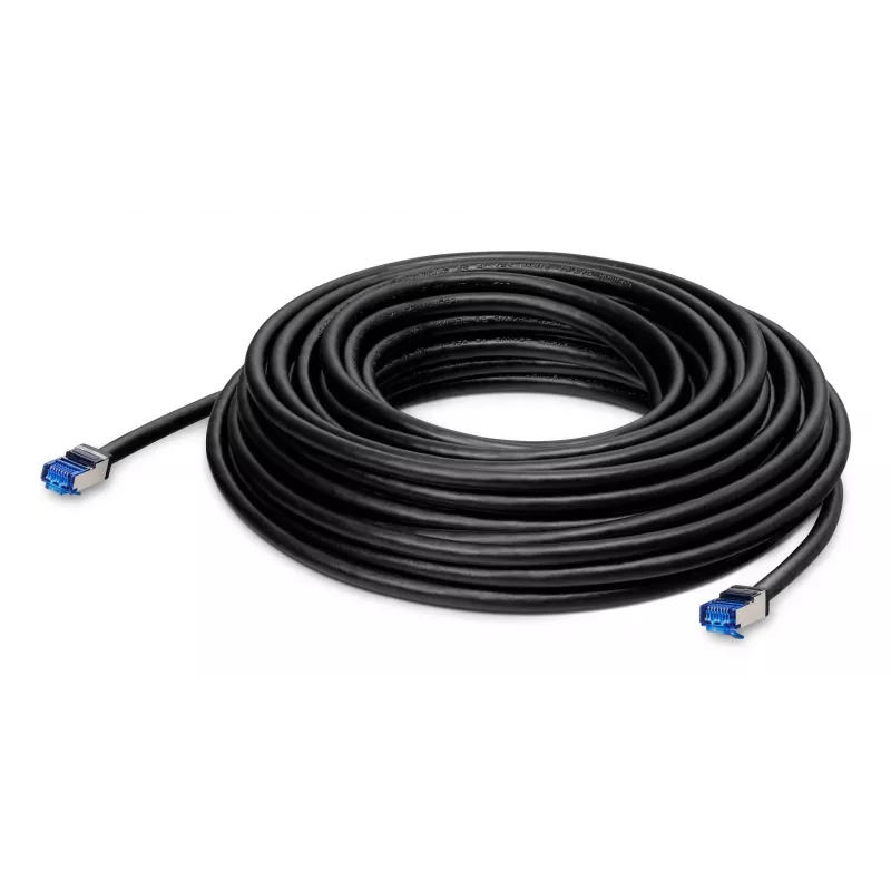 Ethernet kabelis Lancom Systems OW-602 — Cat6a S/FTP, RJ-45 į RJ-45, 15 m, juodas