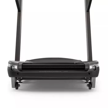 Sulankstomas elektrinis bėgimo takelis Horizon Fitness Omega Z-02 — 140×53 cm juosta, 20 km/h maks., 159 kg talpa, Graphite