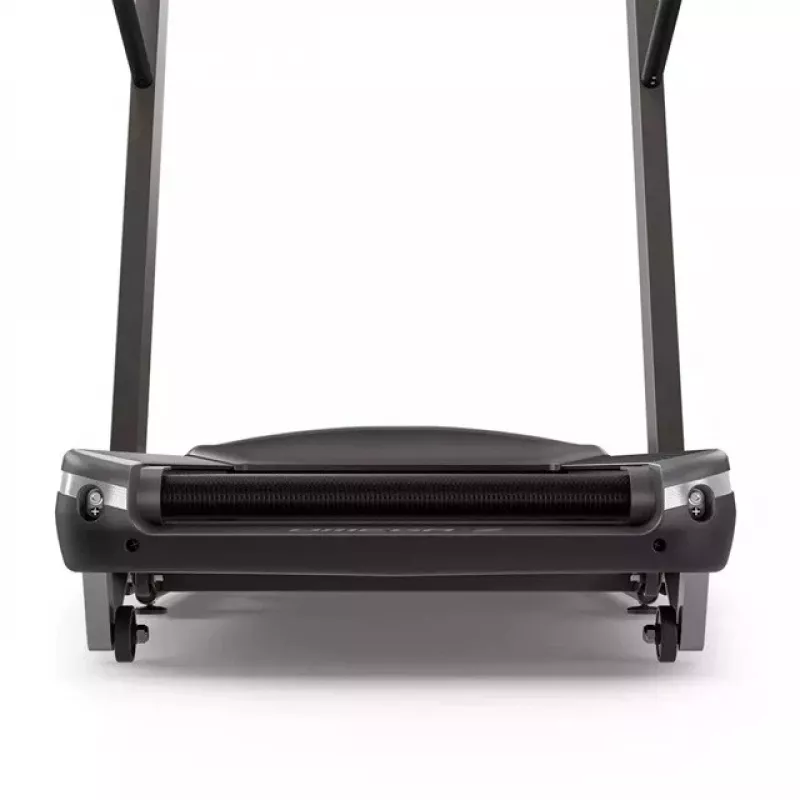 Sulankstomas elektrinis bėgimo takelis Horizon Fitness Omega Z-02 — 140×53 cm juosta, 20 km/h maks., 159 kg talpa, Graphite