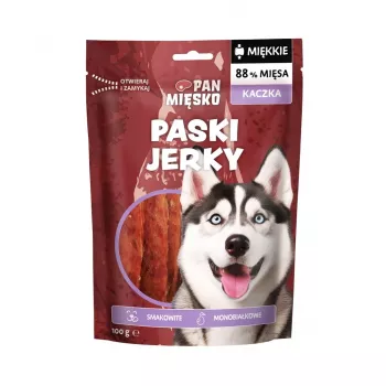 Šunų skanėstas Pan Mięsko Duck Jerky Strips 100 g