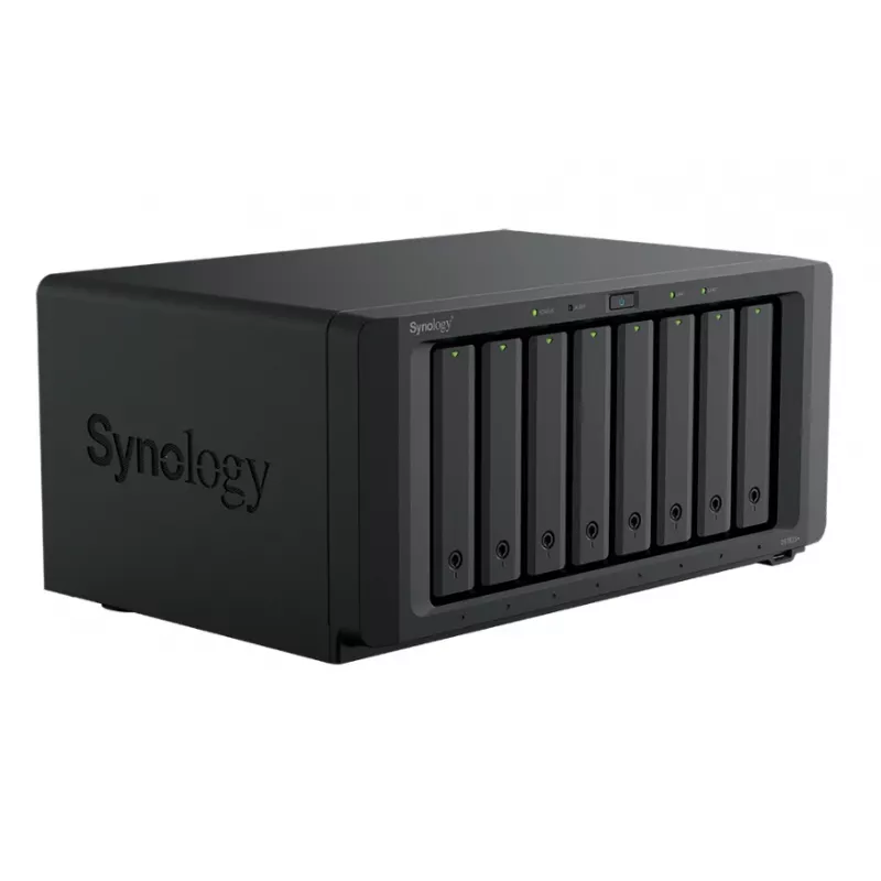 Synology DiskStation DS1825+ NAS/serveris Ryzen Embedded V1500B 8 GB DDR4 0 TB Juoda