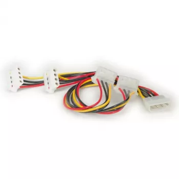 ROLINE Y-Kabelis 4 pol. HDD / 4x 4 pol. HDD (90°) (11.03.1003)