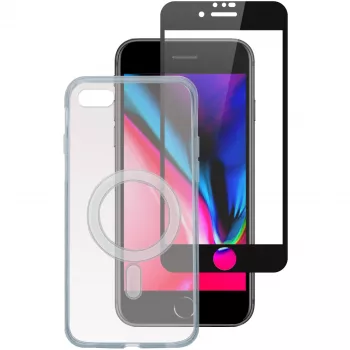 Mobiliojo telefono dėklas 4smarts 360° Starter Set 11.9 cm Skaidrus