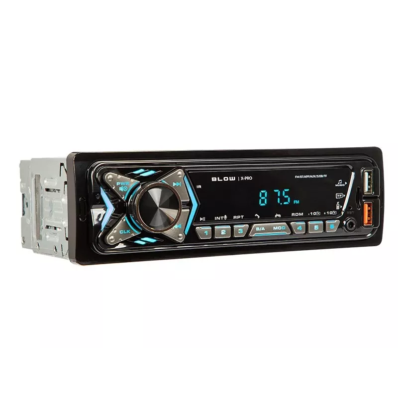 BLOW X-PRO automobilinis radijas MP3/USB/micro USB/BLUETOOTH juodas