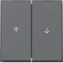 GIRA rokeris 329467 2f arrow TX44 WG UP antracitas (329467)
