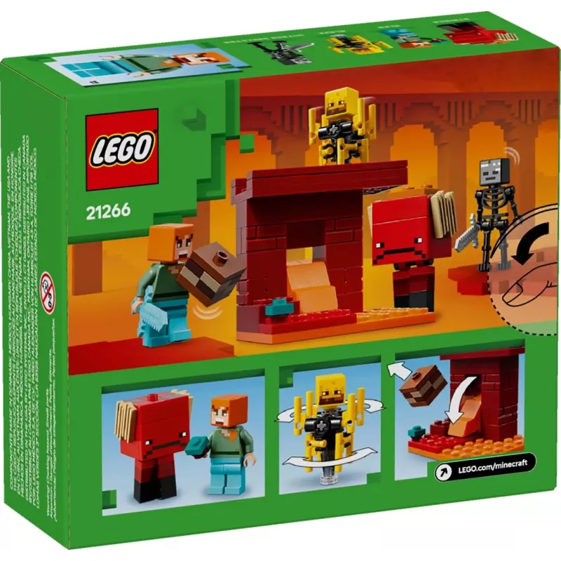 LEGO MINECRAFT 21266 „Nether Lava Battle“