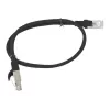 Tinklo kabelis LANBERG PCU5-10CC-0500-BK Cat5e U/UTP RJ-45 – 5 m, juodas, CCA laidas