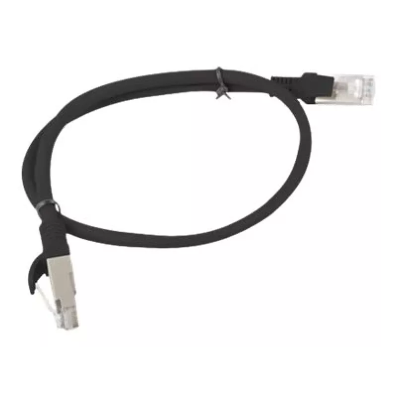 Tinklo kabelis LANBERG PCU5-10CC-0500-BK Cat5e U/UTP RJ-45 – 5 m, juodas, CCA laidas