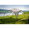 Paviljonas renginiams, 4,5 x 4,5 m (šviesiai pilka/pilka)