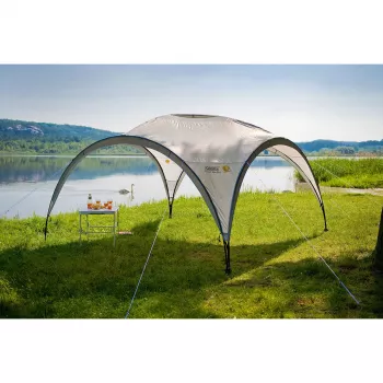 Paviljonas renginiams, 4,5 x 4,5 m (šviesiai pilka/pilka)