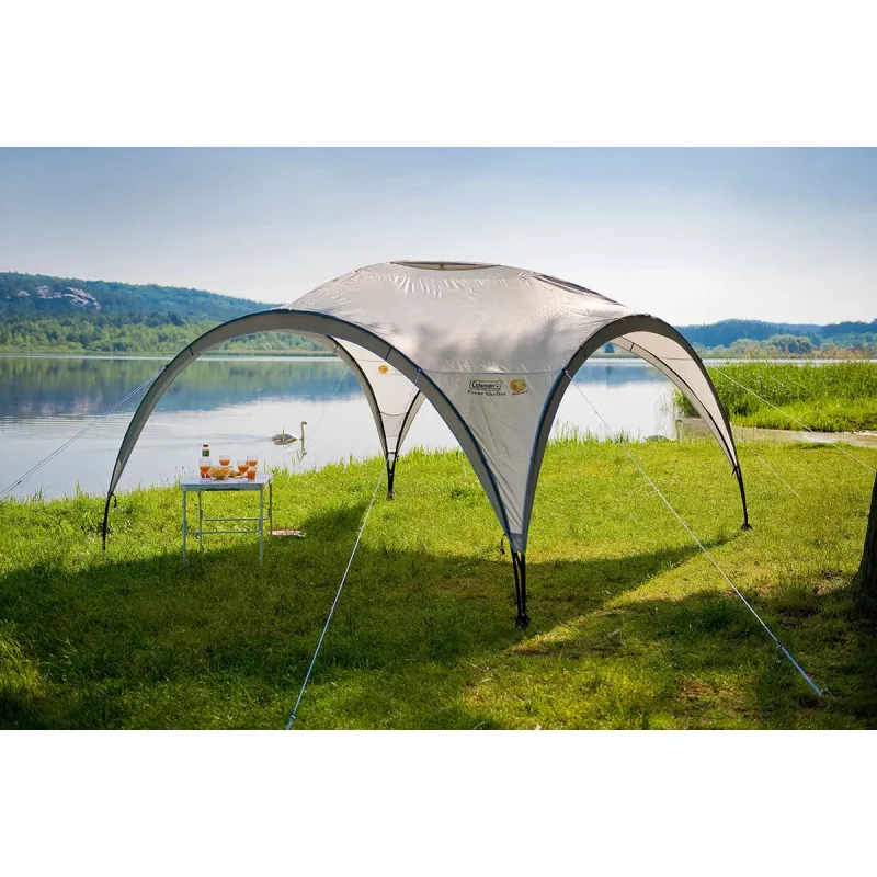 Paviljonas renginiams, 4,5 x 4,5 m (šviesiai pilka/pilka)